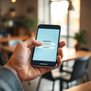 cómo activar NFC en móvil para pagar