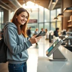 Pagar con móvil en cafetería universitaria: el truco que todos usan