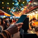 Pagar con móvil en ferias gastronómicas: el truco que nadie revela