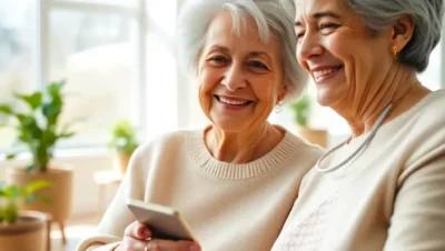 pago móvil en residencias de ancianos